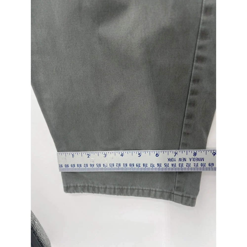 Peter Millar Mens 35 Pima Cotton‎ Flat Front Raleigh Washed Twill Chino Pants